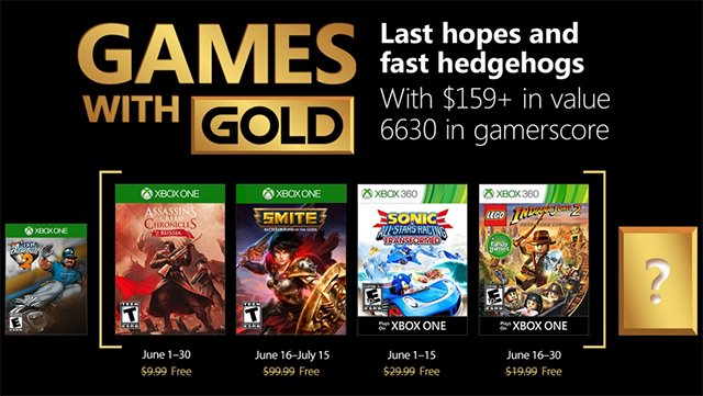 games with gold june