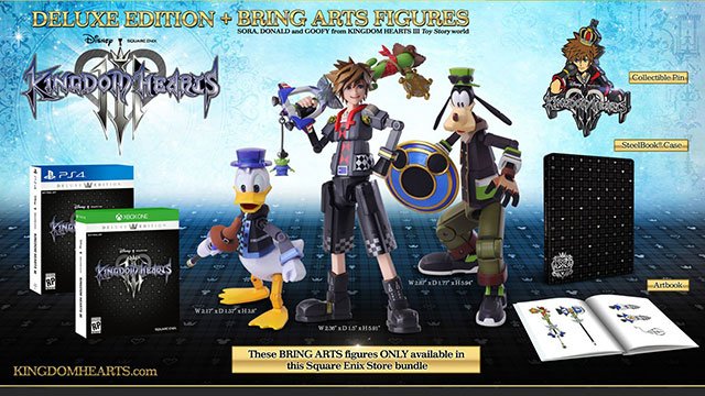 Kingdom Hearts 3 Special Editions Announced - GameRevolution