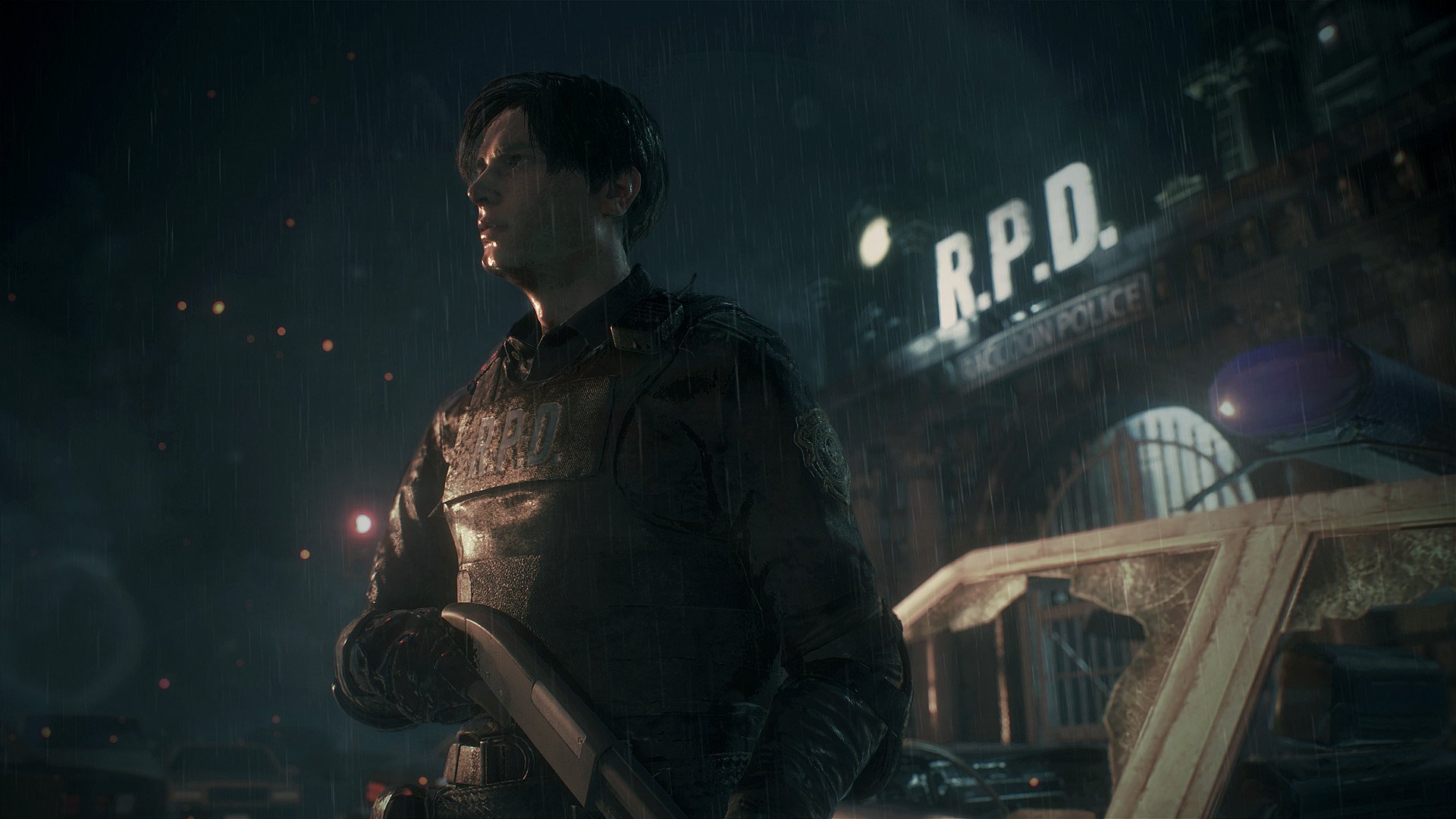 Resident Evil 2 remake Preview Leon RPD
