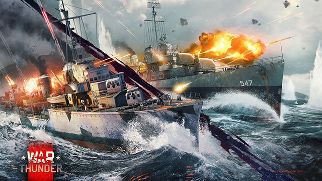 War Thunder Naval Battles