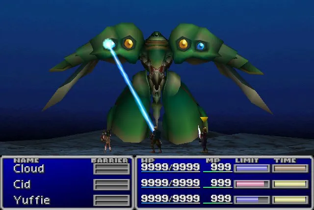 Final Fantasy 7 Emerald Weapon Emerald Laser
