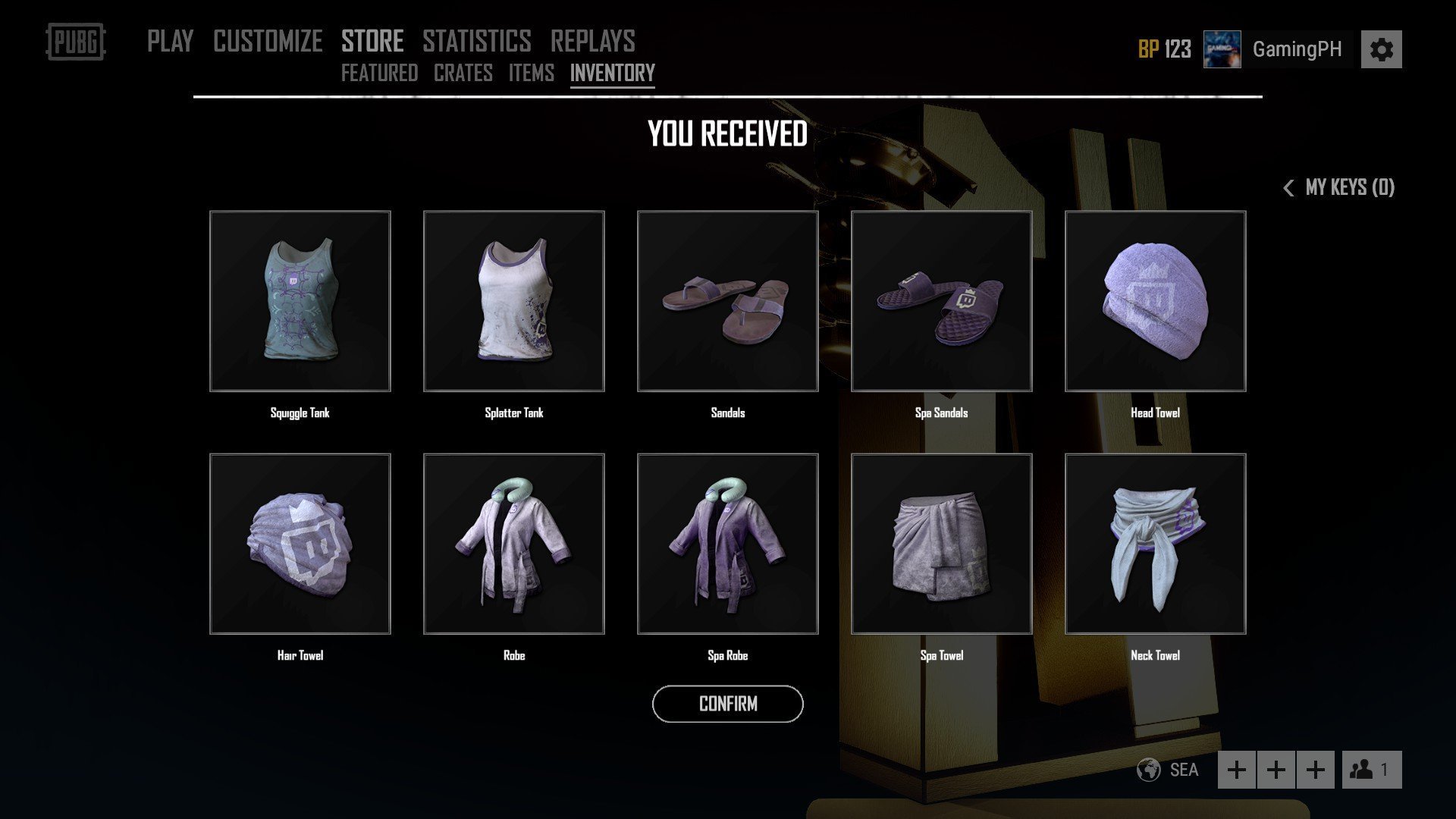 PUBG Spa Day Skins Twitch Prime Content