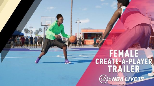 NBA Live 19 Female Character Creator