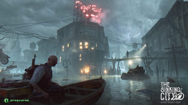 the sinking city trailer very lovecraftian