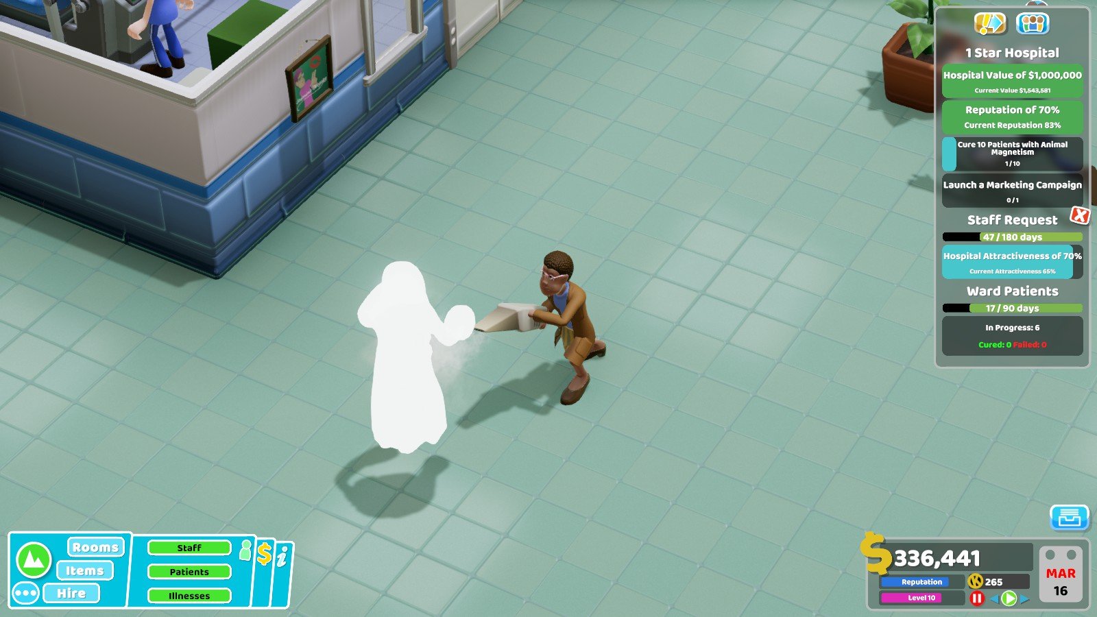 Two Point Hospital Ghostbusters