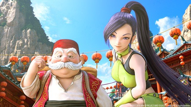 Dragon Quest 11 Review Rab and Jade