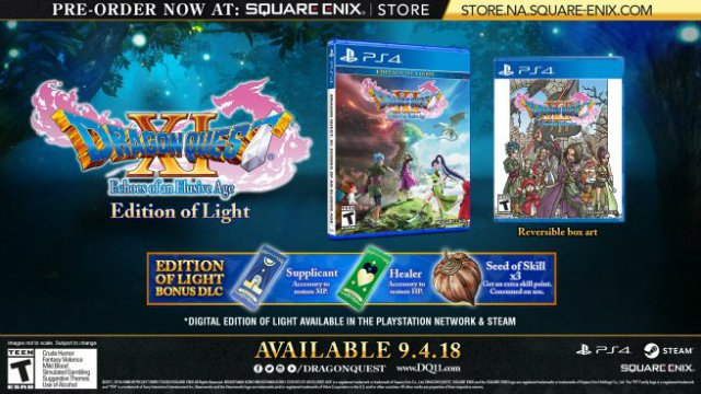 Dragon Quest XI Pre-Order Bonus Guide Edition of Light