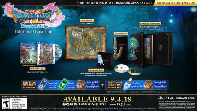 Dragon Quest XI Pre-Order Bonus Guide Edition of Lost Time