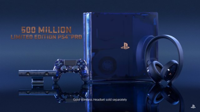Limited Edition PS4 Pro 500 Million