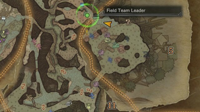 Monster Hunter World Head to the New Campsite Map