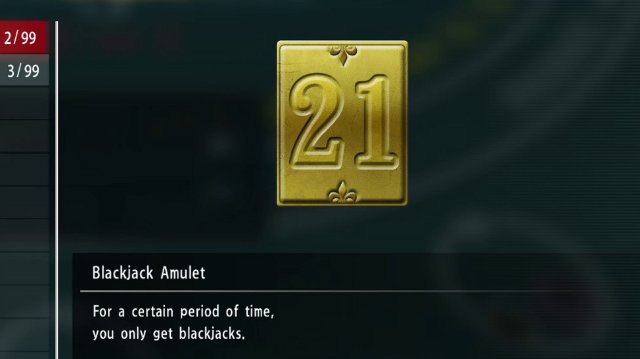 Yakuza Kiwami 2 Blackjack Amulet