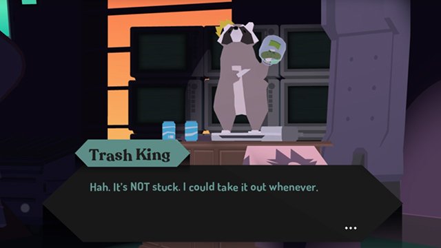 Donut County How to Destroy Trash King's Monument