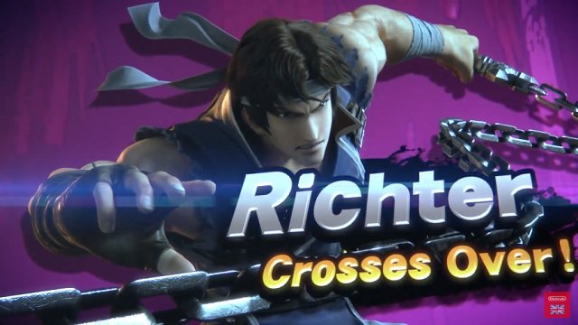 super smash bros ultimate direct richter announced new fighter