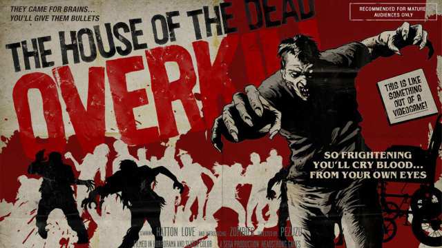 Best Zombie Games Ever: House Of The Dead: Overkill