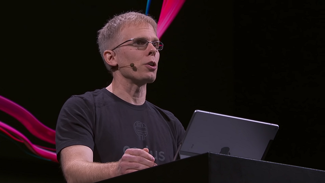 John Carmack revealed the Oculus Quest power during a keynote at Oculus Connect 5.