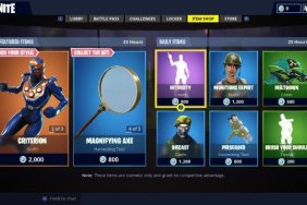 Fortnite Item Shop