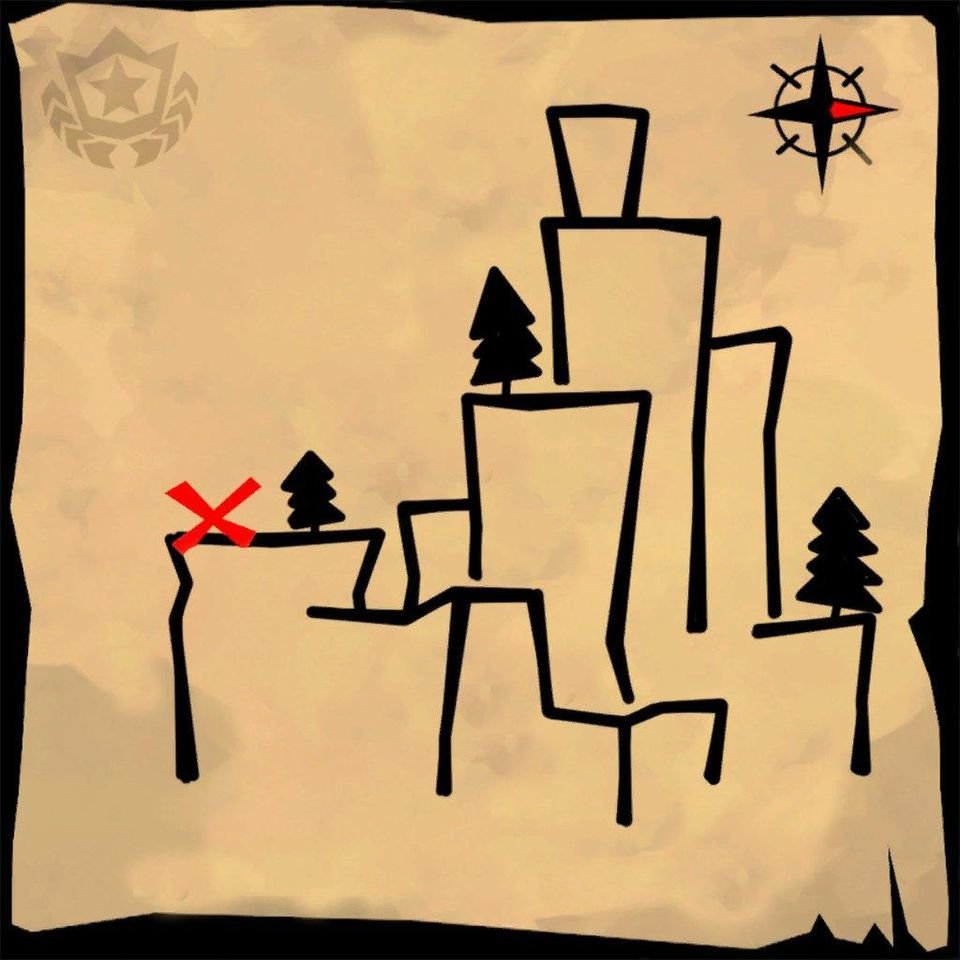 Fortnite Shifty Shafts Treasure Map How to Find the Map and Treasure