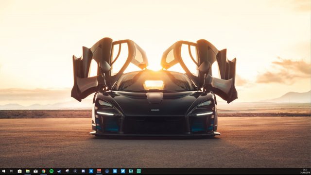 Forza Horizon 4 McLaren Senna Windows 10 Theme