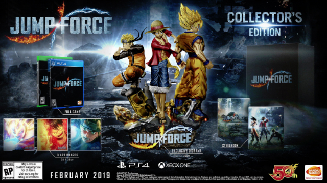 Jump Force Pre-Order Bonus Collector's Edition