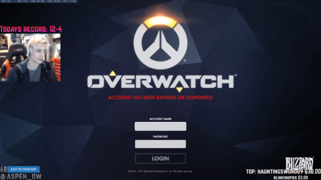 Overwatch PC players banned