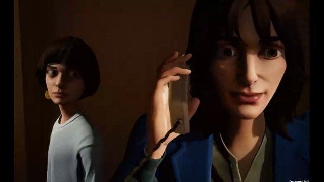 Supposed screens from the Stranger Things Telltale game.