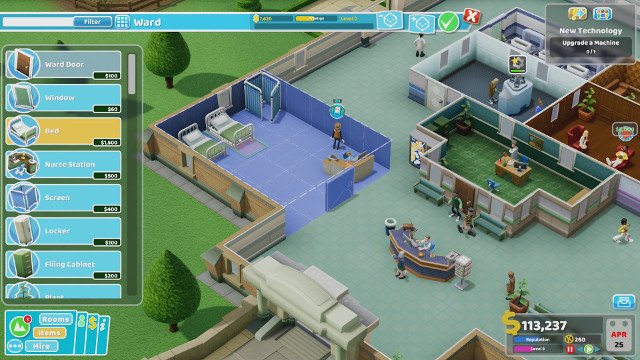 two point hospital review sandbox