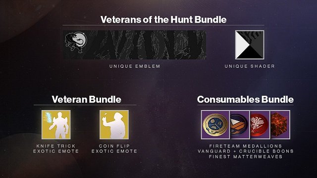 Destiny 2 DLC Forsaken Veteran Rewards