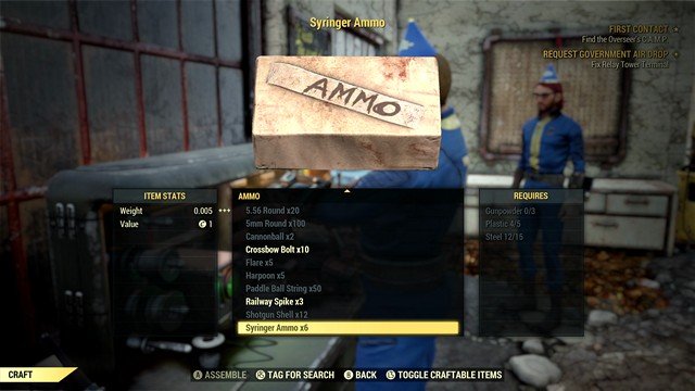 Fallout 76 Crafting