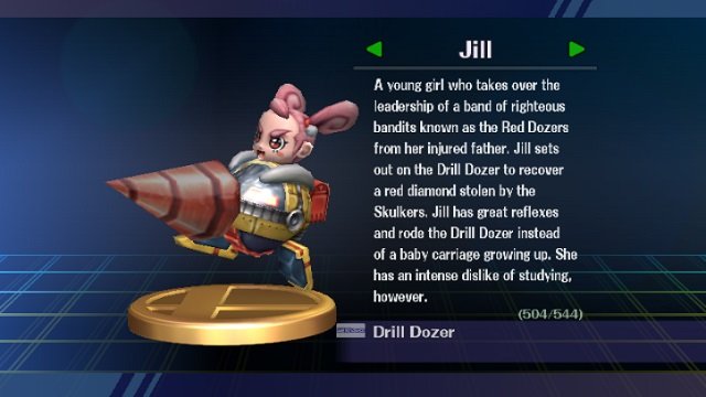 Jill Dozer Smash Bros.