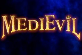 MediEvil PS4 remake logo.