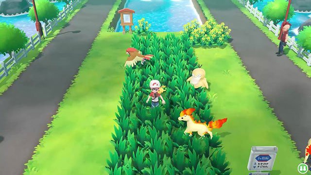 Pokemon Let's Go gameplay