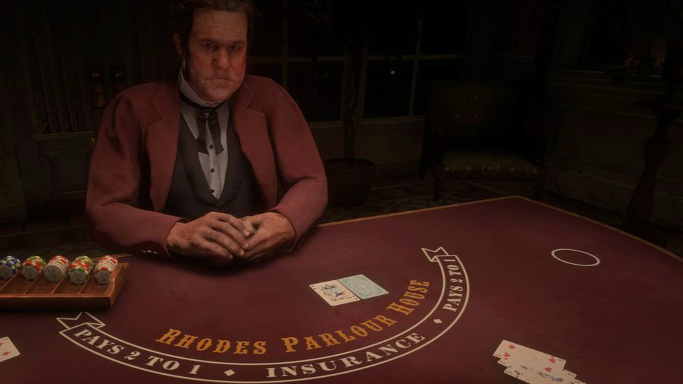 Red Dead Redemption 2 Blackjack