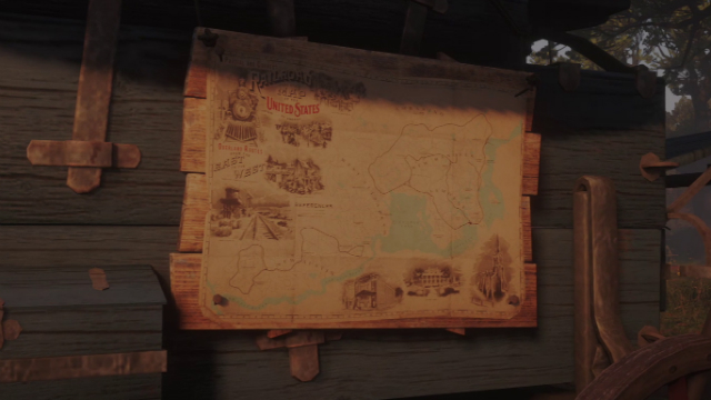 Red Dead Redemption 2 Fast Travel Map Unlock