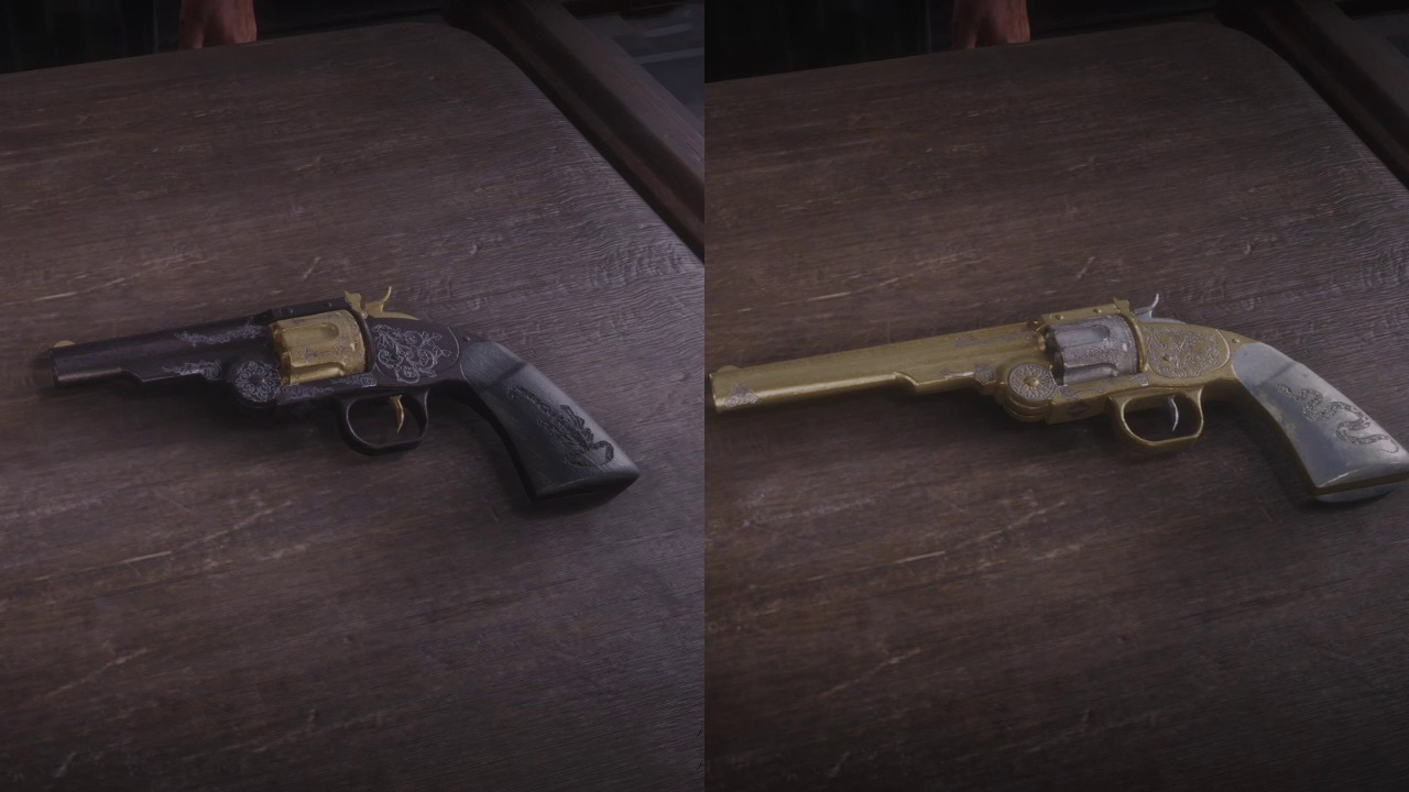 Red Dead Redemption 2 Gun Customization