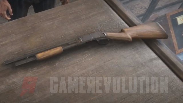 Red Dead Redemption 2 Pump-Action Shotgun