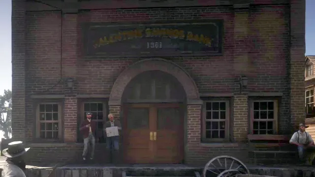Red Dead Redemption 2 Rob a Bank