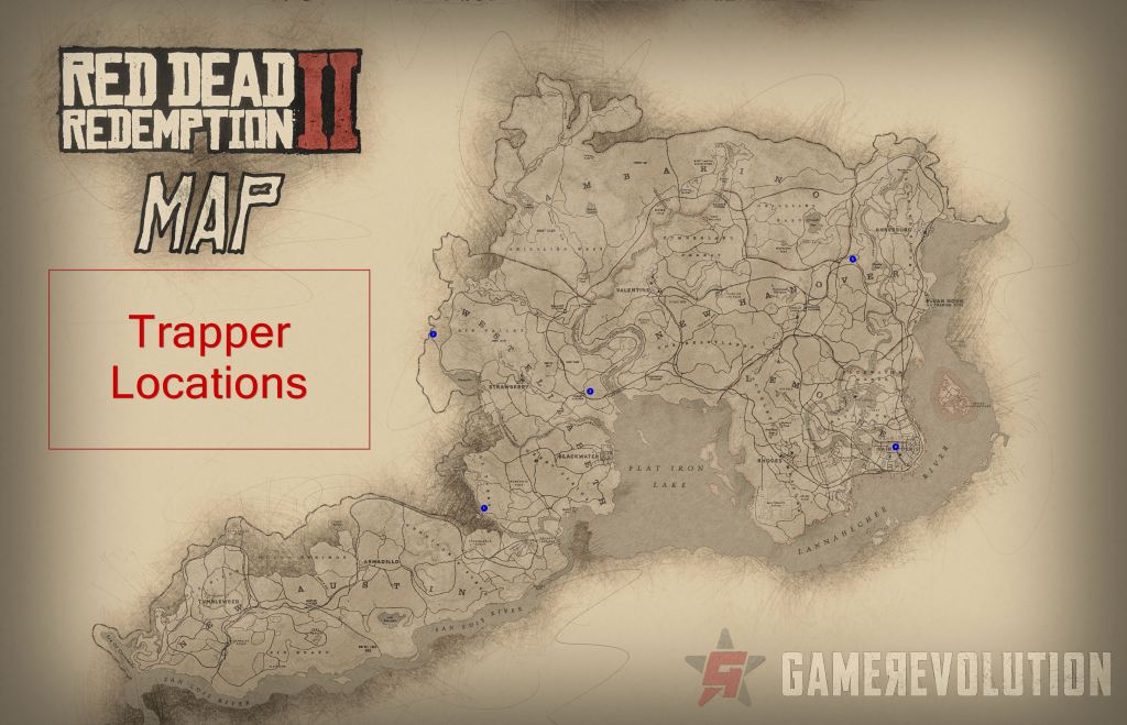 Red Dead Redemption 2 Trapper Location GameRevolution