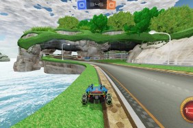 Rocket League Mario Kart map