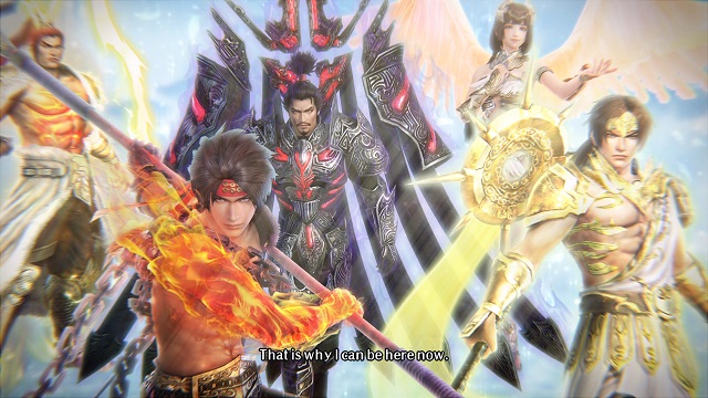 Warriors Orochi 4 Divine Character Lineup