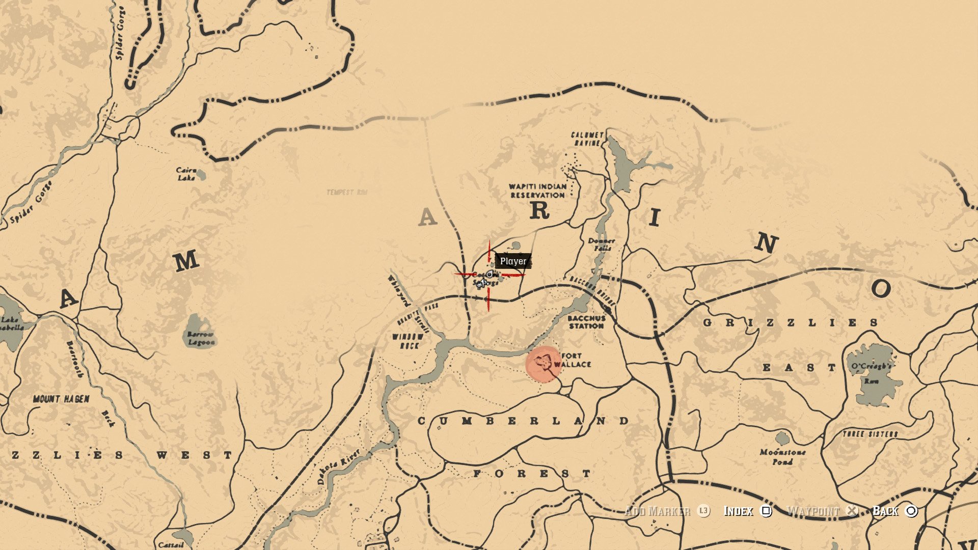 Red Dead Redemption 2 Jack Hall Gang Map Location 2