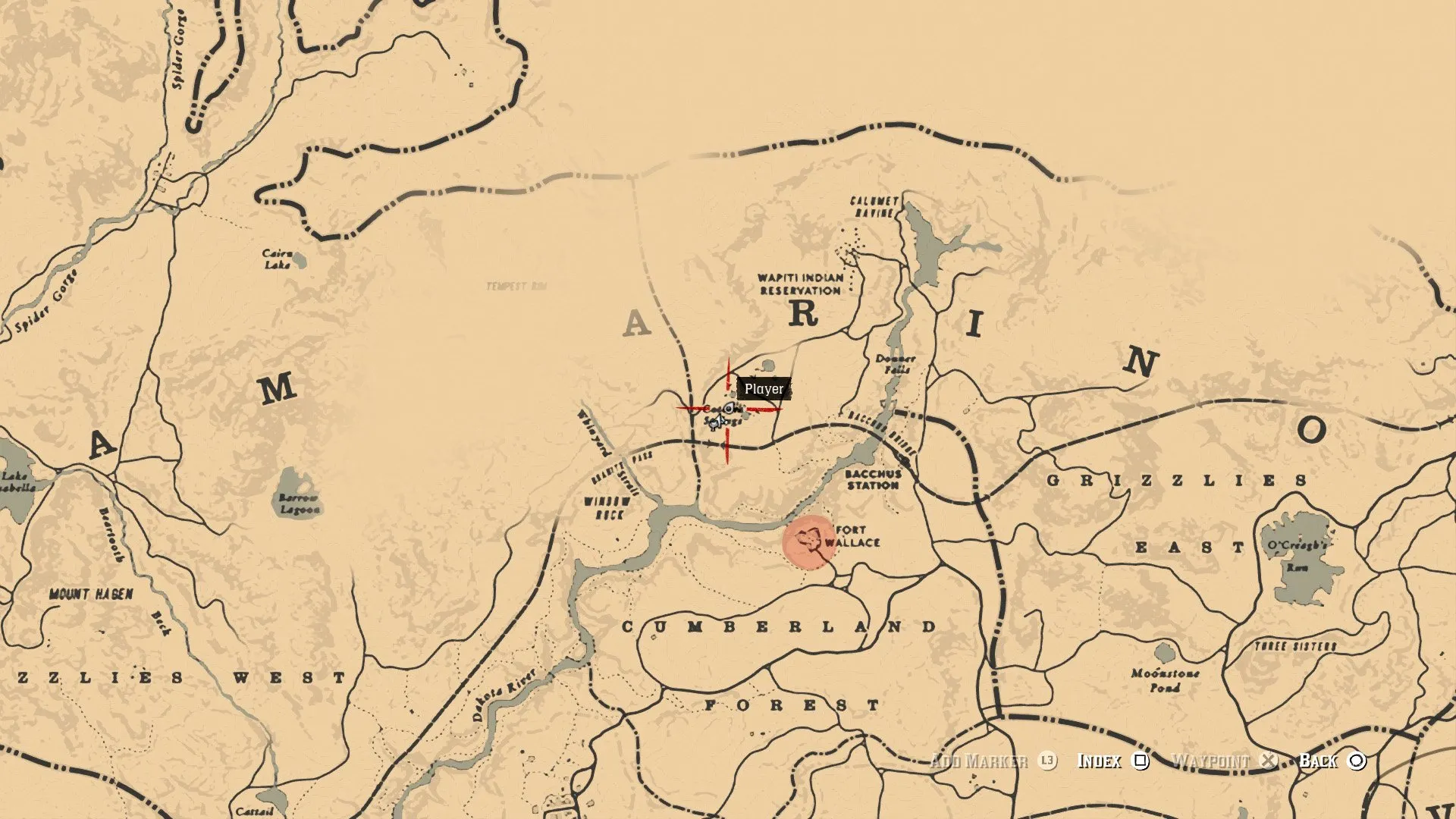 Red Dead Redemption 2 Jack Hall Gang Map Location 2