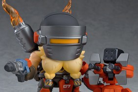 The Overwatch Torbjörn Nendoroid is fired up.