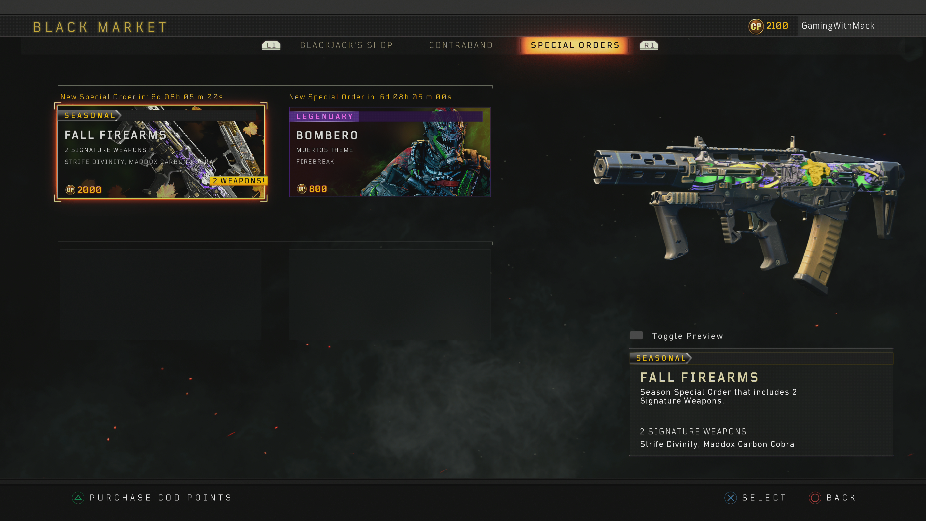 Black Ops 4 Black Market Reset