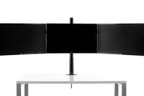 Echogear Triple Monitor Mount Front
