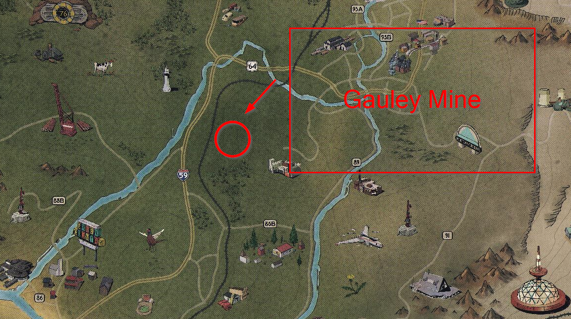 Fallout 76 Gauley Mine Code Location GameRevolution