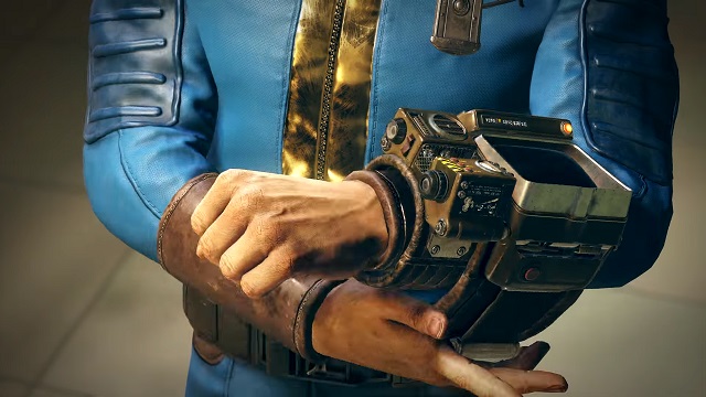 The Fallout 76 Pip-Boy is a lot like the game's engine - old and clunky.