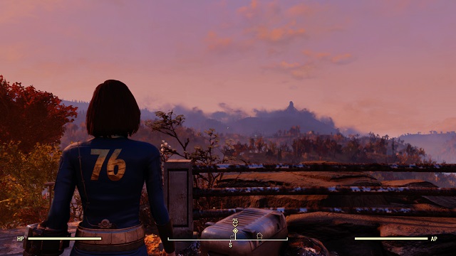 The Fallout 76 engine creates good skies.