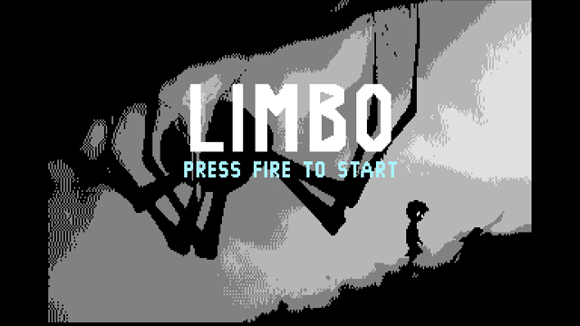 Limbo Commodore 64 version, sans scanline filter.