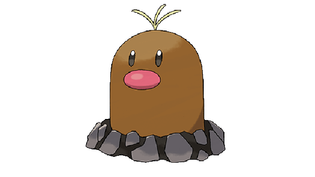 Pokemon Let's Go Alolan Diglett