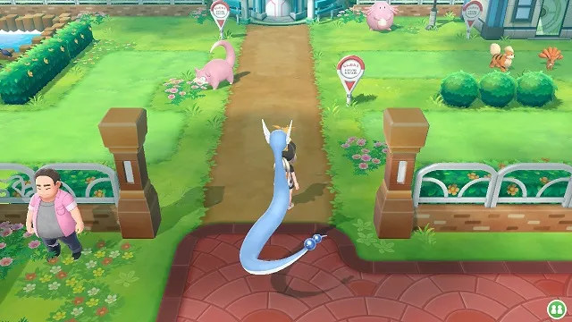Pokemon Let's Go - Go Park Location Entrance